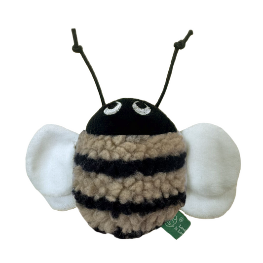Bee Dog Toys for Small Dogs | Soft & Squeaky XS Puppy Toy - Petstify