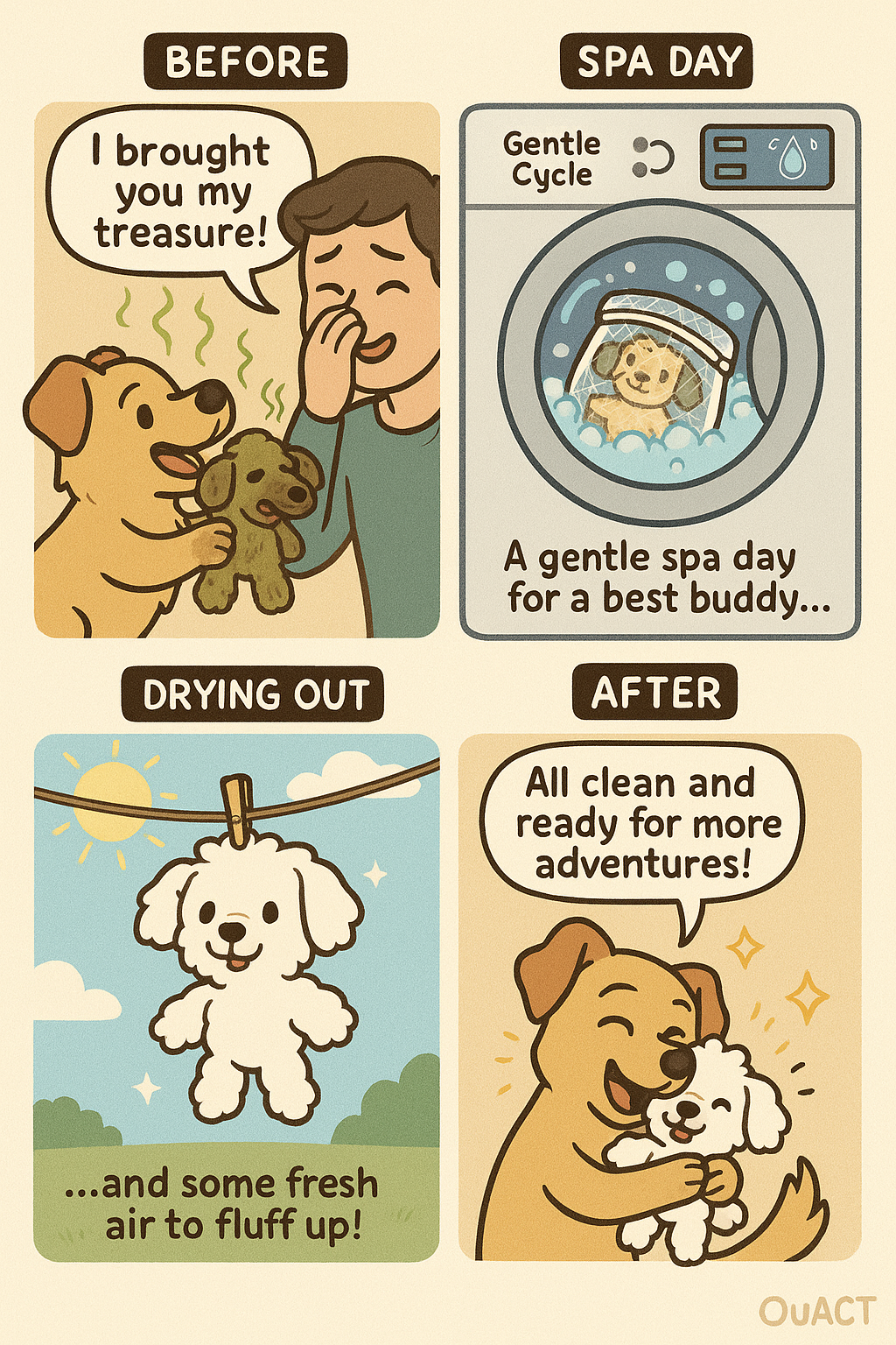 The Ultimate Guide to Cleaning and Caring for Your Dog's Plush Toys