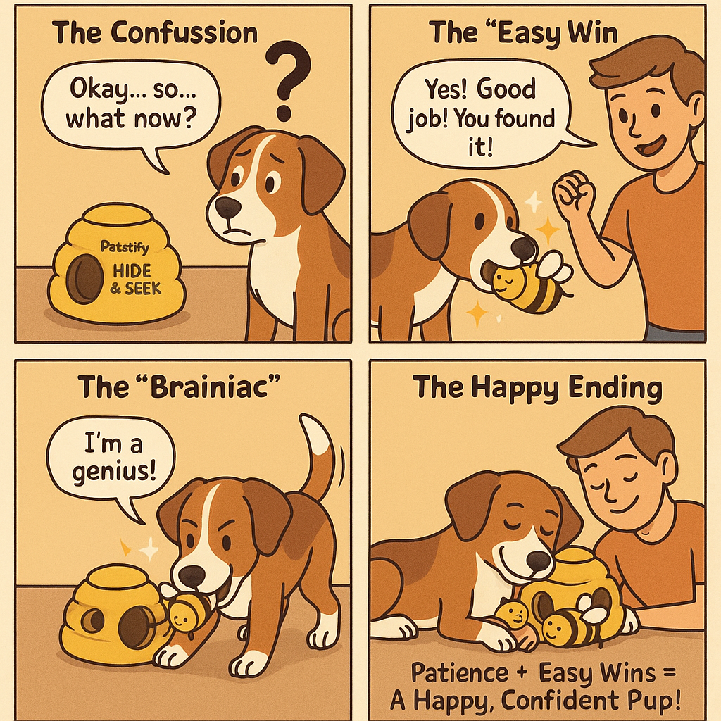 The Right Way to Introduce Your Dog to a Puzzle Toy for the First Time