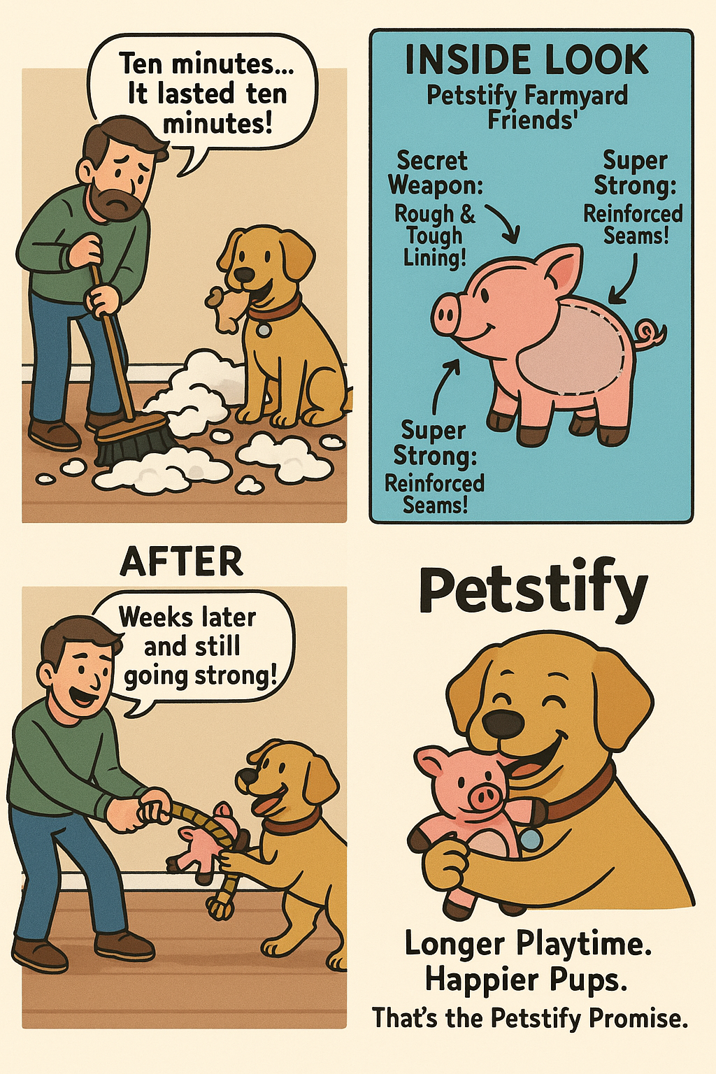Petstify’s Durable Plush Toys: How “Tough” Are They, Really?
