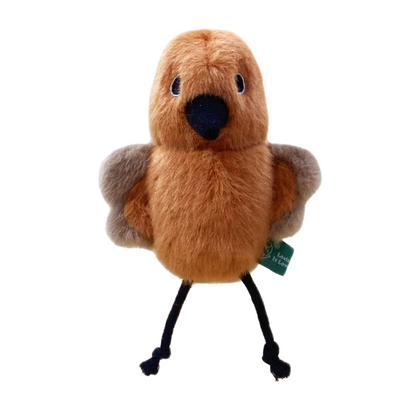 Bird Dog Toys for Small Dogs | Soft & Squeaky with Elastic Rope - Petstify