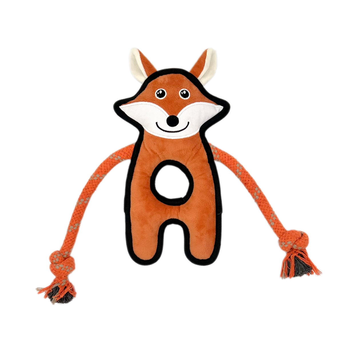 Wild Wonders Durable Plush Dog Toys | Tough Rope & Lining - Petstify