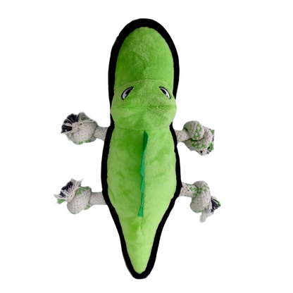 Jungle Plush Dog Toys | Eco-Friendly Alligator, Flamingo & More - Petstify