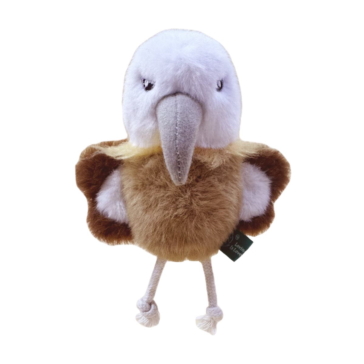 Bird Dog Toys for Small Dogs | Soft & Squeaky with Elastic Rope - Petstify