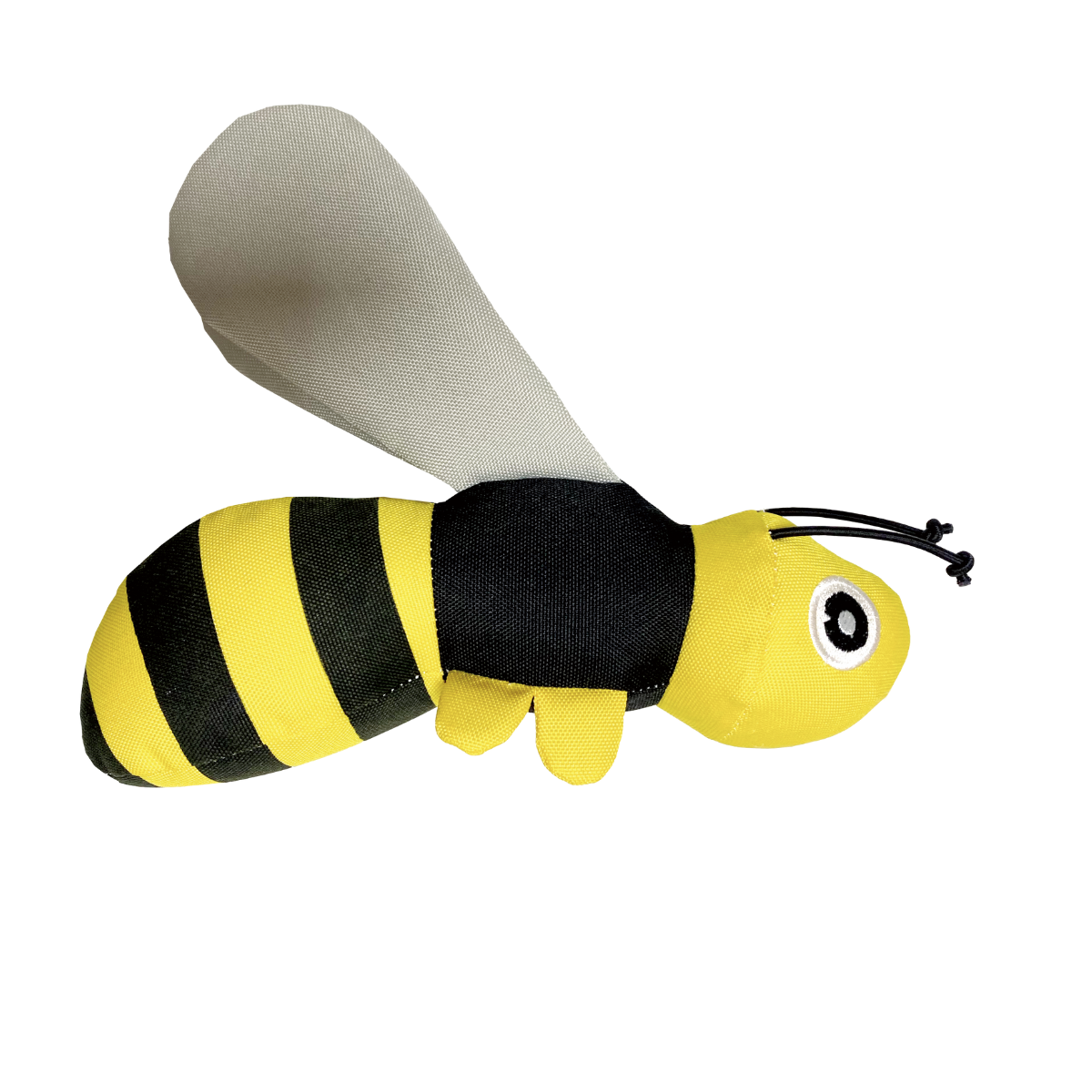 The Bee - M plush dog toy from Petstify's eco-friendly Insect Defence collection.