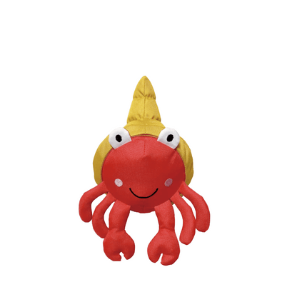 Petstify Save Our Seas Pagurian Crab RPET Eco-Friendly Plush Dog Toy