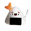 Petstify I Love Sushi Prawn Mochi plush dog toy, an eco-friendly onigiri-style squeaky toy.