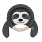 Petstify EcoPlay Sloth Rope Frisbee Dog Toy - Eco-Friendly Play