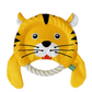 Petstify EcoPlay Tiger Rope Frisbee Dog Toy - Fun Fetch Toy